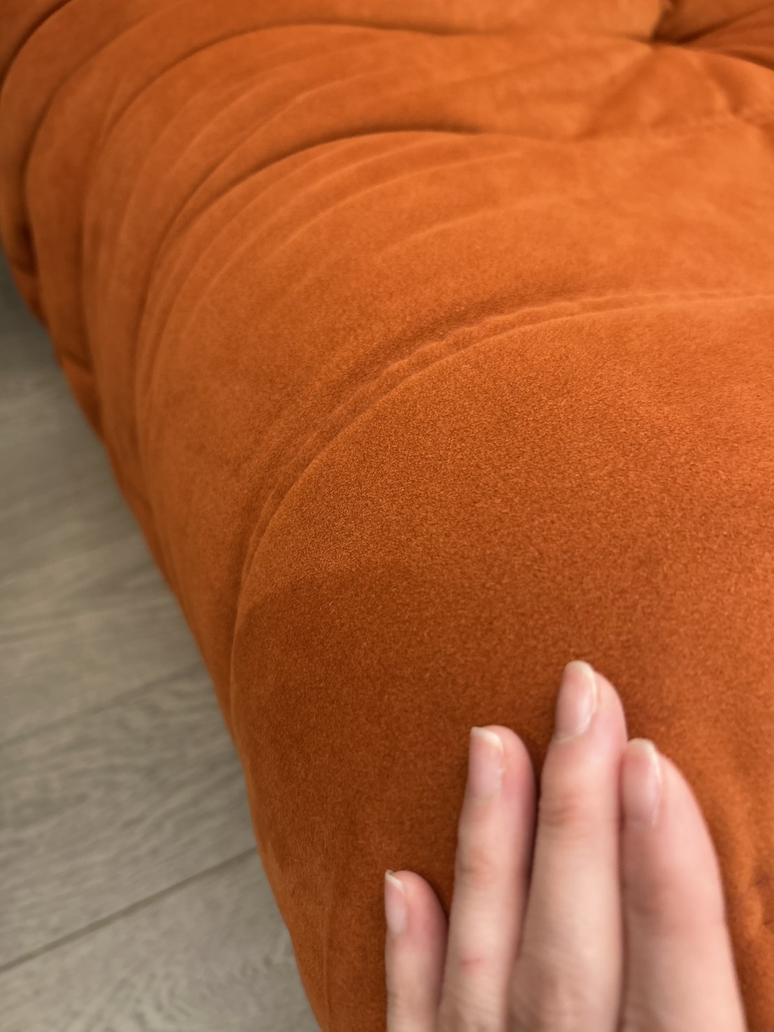 ウルトラスウェードの質感